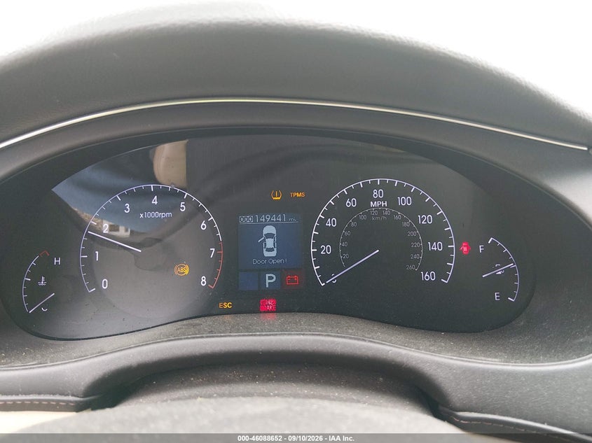 HYUNDAI GENESIS 2012 VIN KMHGC4DD1CU196226