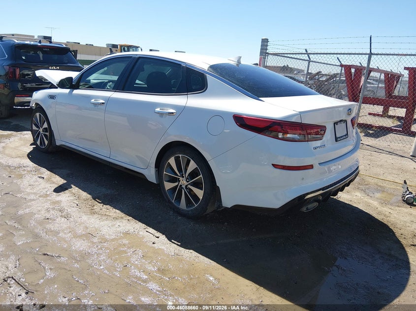 Vin: 5xxgt4l37kg289172, lot: 46588266, kia optima s 20193