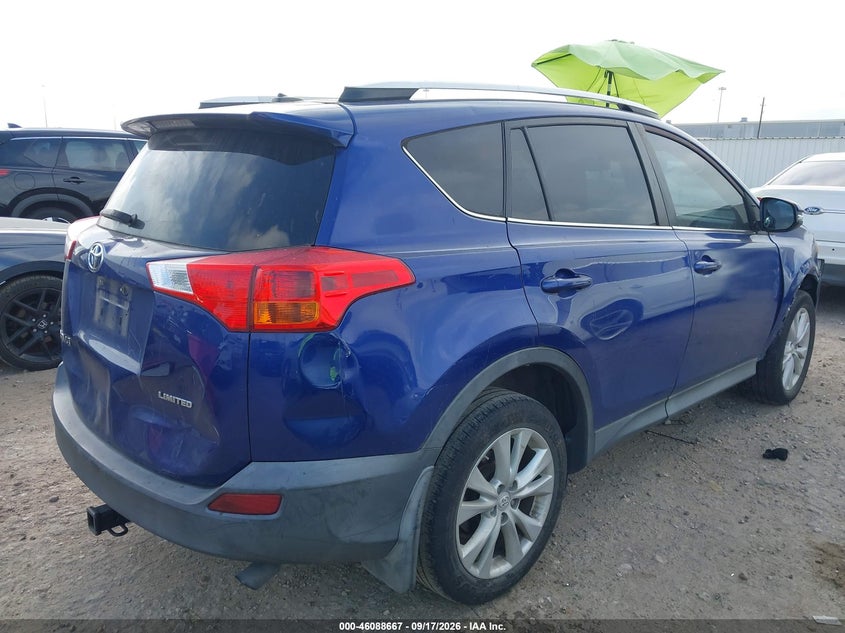 Vin: 2t3yfrev9fw196082, lot: 46588274, toyota rav4 limited 20154