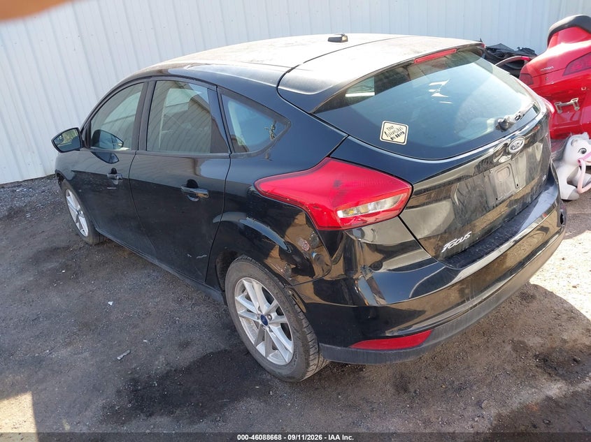 Vin: 1fadp3k20jl224937, lot: 46588276, ford focus se 20183