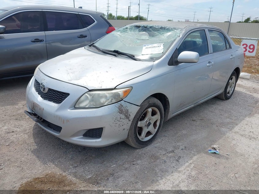 2009 Toyota Corolla Le, Roof, IAAI, VIN 1NXBU40E29Z134607 — photo 2