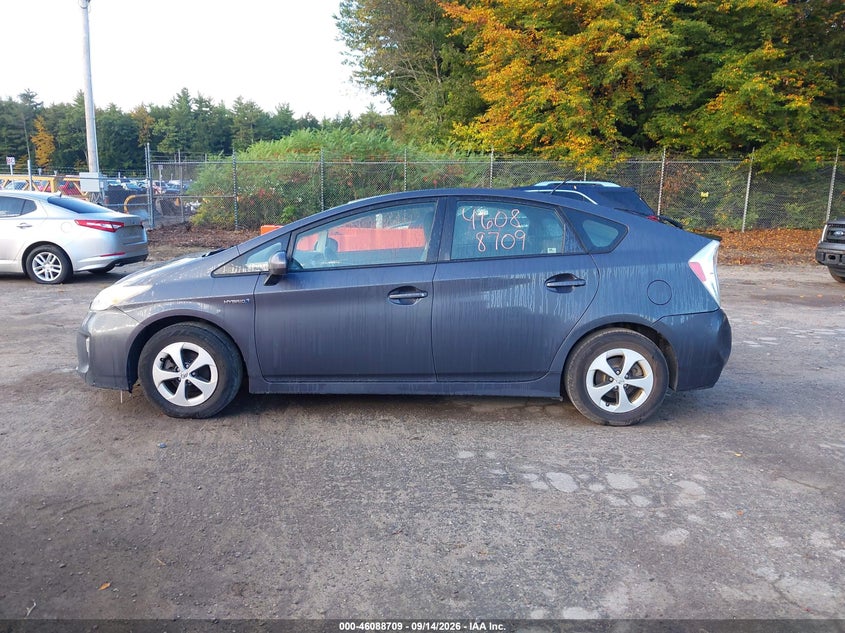 TOYOTA PRIUS 2013 VIN JTDKN3DU6D1714272