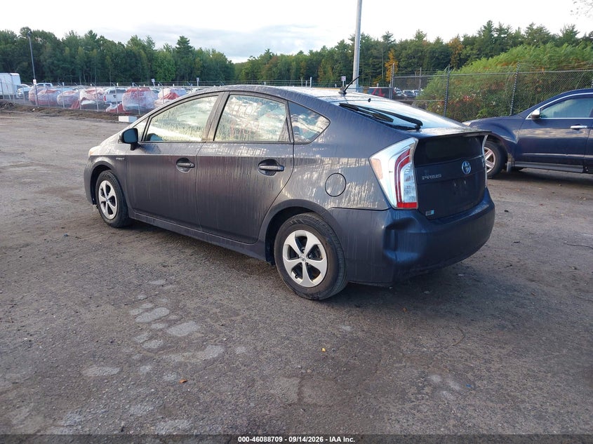 TOYOTA PRIUS 2013 VIN JTDKN3DU6D1714272