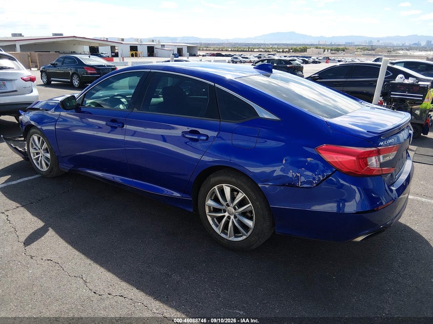 Vin: 1hgcv1f30ja258554, lot: 46588355, honda accord sport 20183