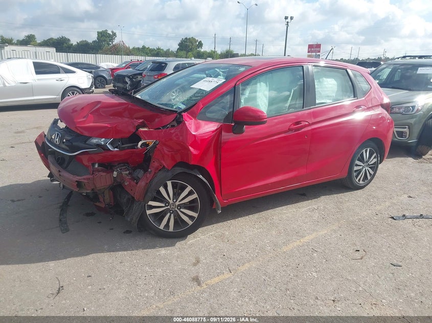 Vin: 3hggk5h87fm776245, lot: 46588382, honda fit ex/ex-l 20152