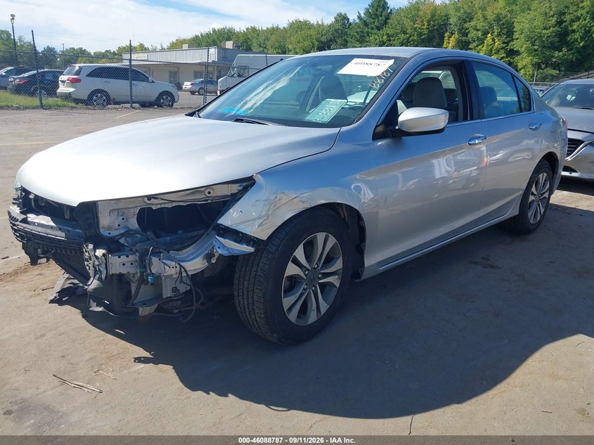 Vin: 1hgcr2f31ea034287, lot: 46588394, honda accord lx 20142