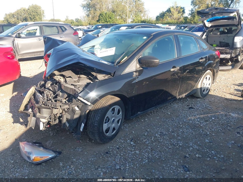 Vin: 1fadp3e26gl202011, lot: 46588402, ford focus s 20162