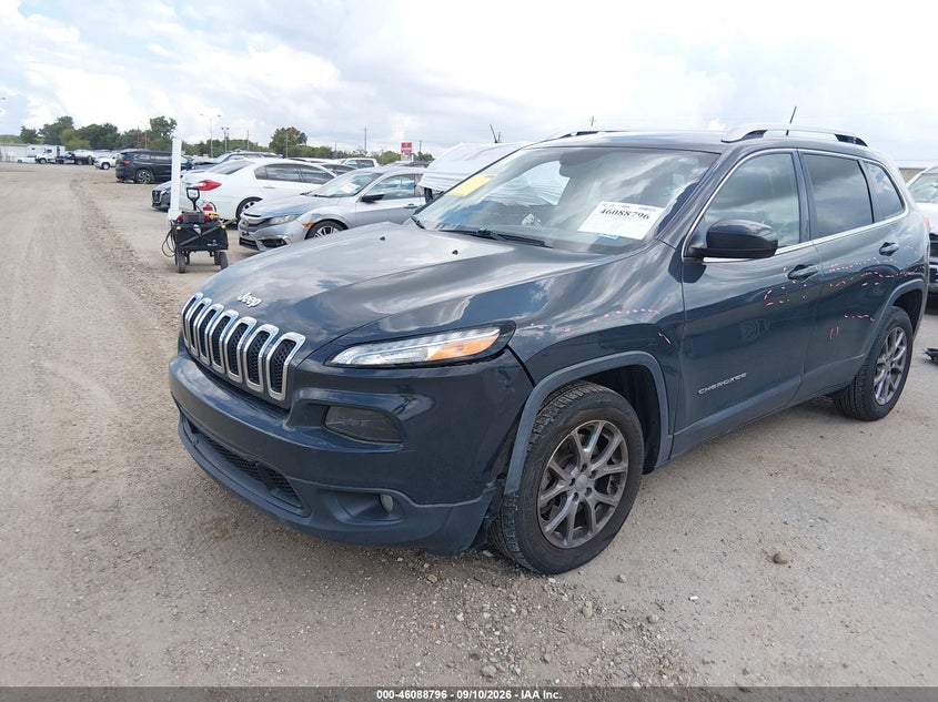 2018 Jeep Cherokee, Правый перёд, IAAI, VIN 1C4PJLLB2JD621843 — фото 2