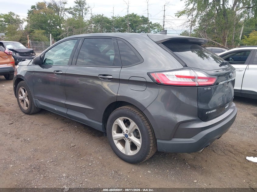 Vin: 2fmpk4g99lbb10516, lot: 46588408, ford edge se 20203