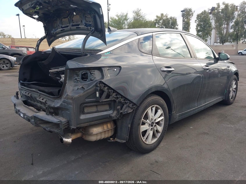 Vin: 5xxgt4l38gg015051, lot: 46588420, kia optima lx 20164