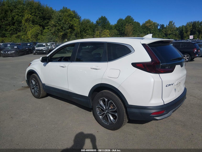 Vin: 2hkrw2h84nh616273, lot: 46588462, honda cr-v awd ex-l 20223