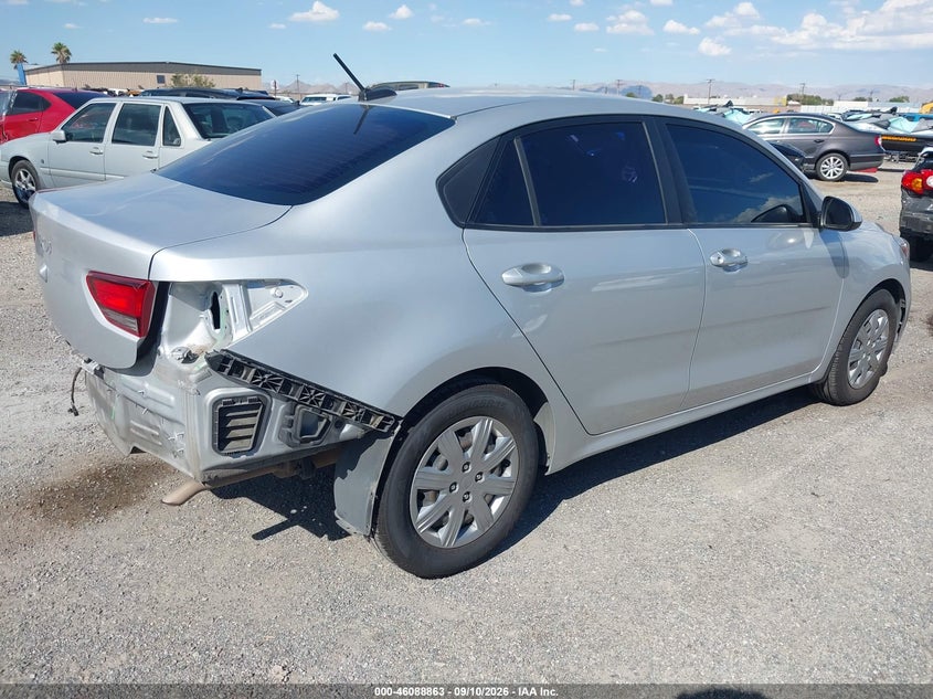 Vin: 3kpa24ad7ne437919, lot: 46588470, kia rio lx 20224