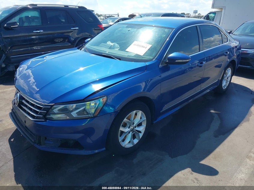 Vin: 1vwat7a3xgc038712, lot: 46588471, volkswagen passat 1.8t s 20162