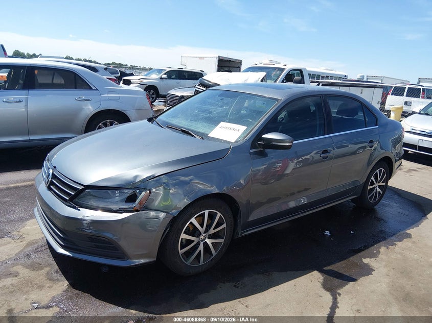 2017 Volkswagen Jetta, Left Front, IAAI, VIN 3VWDB7AJ5HM383273 — photo 2