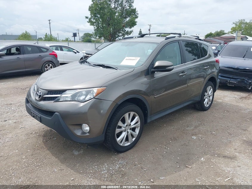 Vin: 2t3dfrev4ew205431, lot: 46588504, toyota rav4 limited 20142