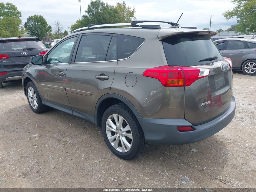 Vin: 2t3dfrev4ew205431, lot: 46588504, toyota rav4 limited 20143