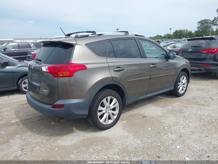 Vin: 2t3dfrev4ew205431, lot: 46588504, toyota rav4 limited 20144