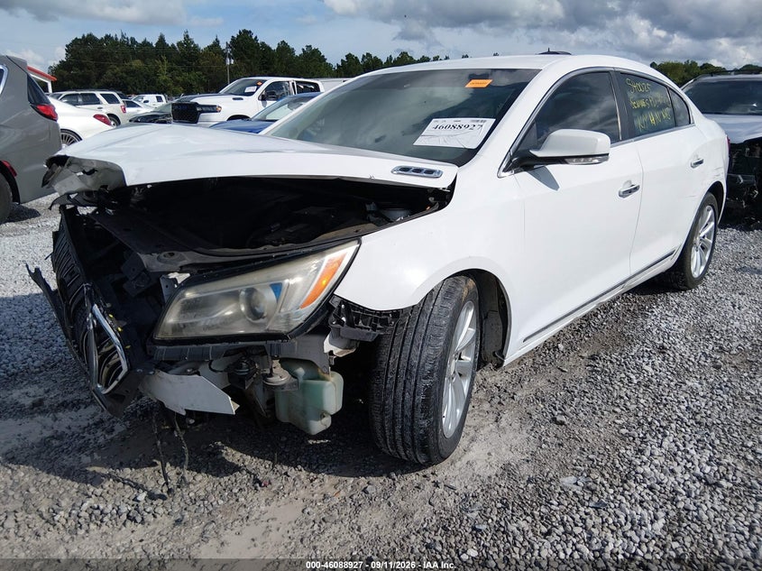 Vin: 1g4gb5g31ef106124, lot: 46588534, buick lacrosse leather group 20142