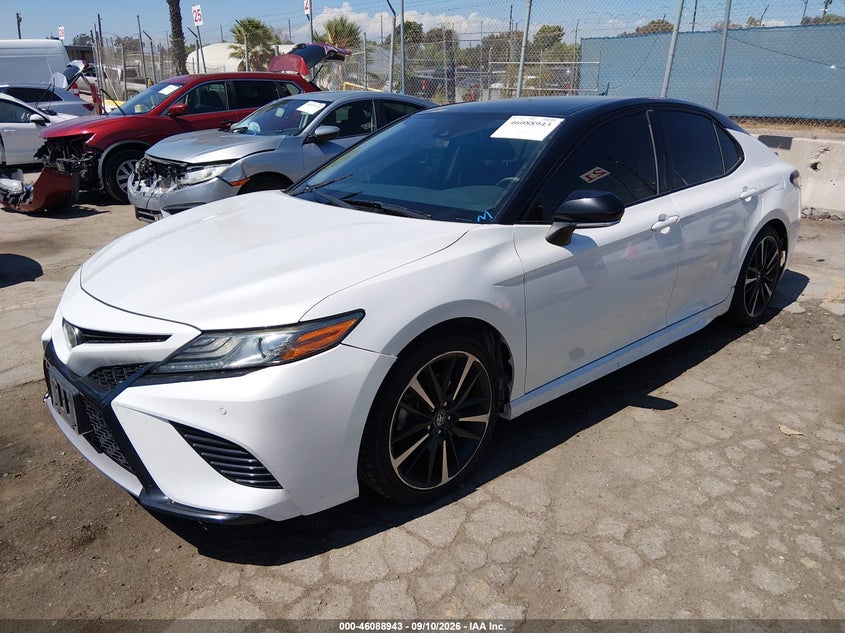 Vin: 4t1b61hkxju067679, lot: 46588551, toyota camry xse 20182