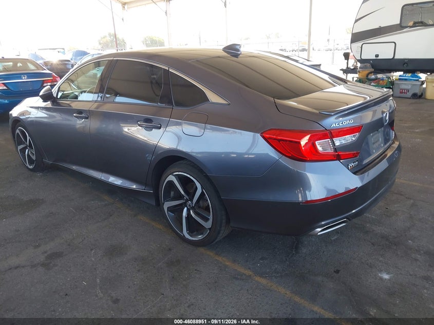 Vin: 1hgcv2f39ka034464, lot: 46588558, honda accord sport 2.0t 20193