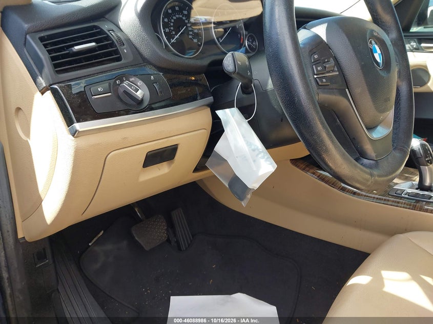 BMW X3 2017 VIN 5UXWX7C36H0U43784