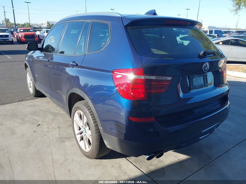 Vin: 5uxwx7c36h0u43784, lot: 46588593, bmw x3 xdrive35i 20173
