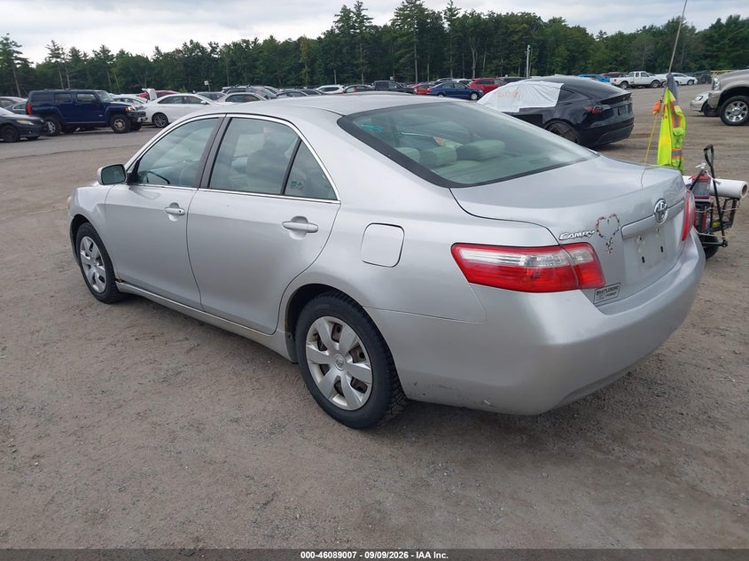2009 TOYOTA CAMRY auction photo 3