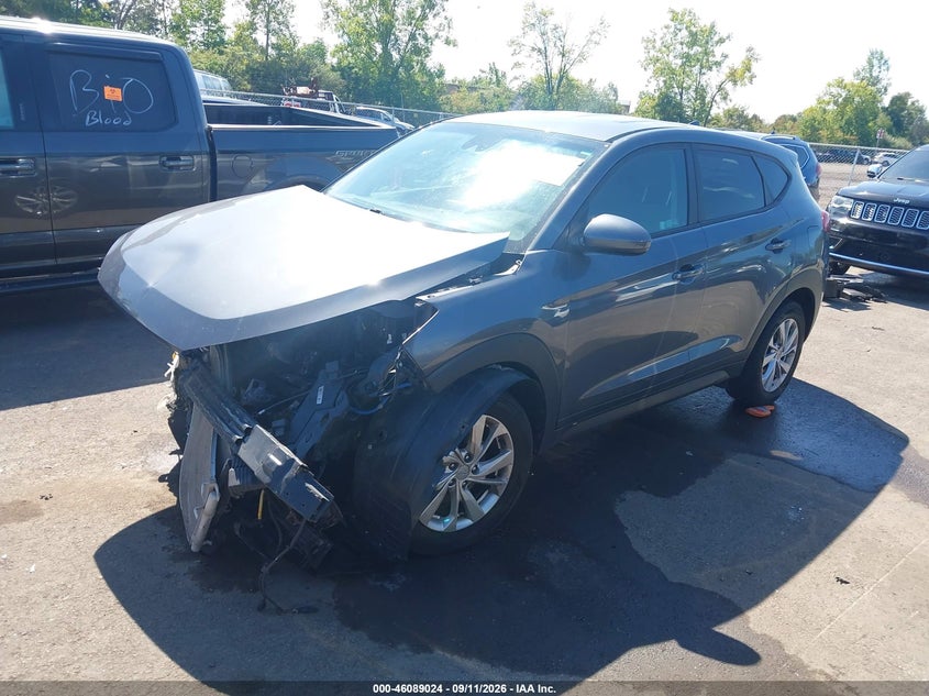 Vin: km8j2ca48ku939258, lot: 46588631, hyundai tucson se 20192