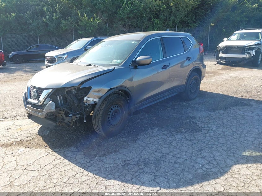 Vin: 5n1at2mv8kc808557, lot: 46588639, nissan rogue s 20192