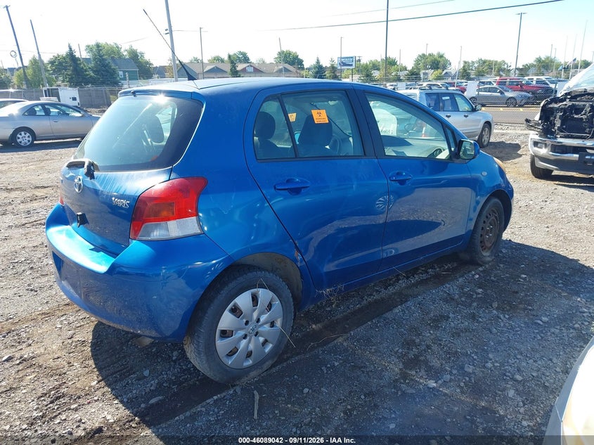 2010 TOYOTA YARIS auction photo 4