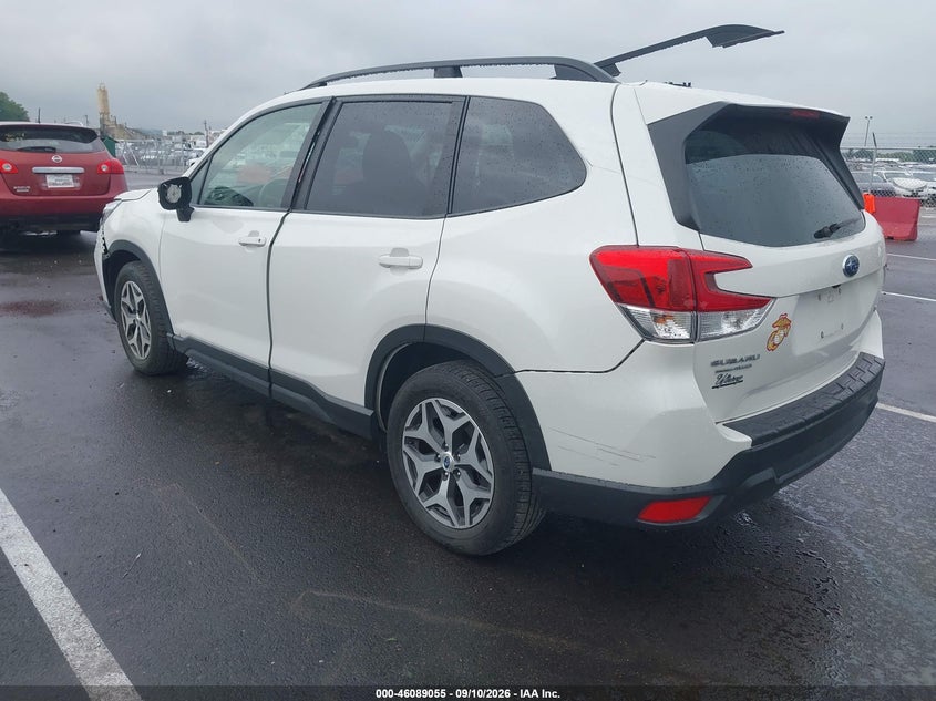 Vin: jf2skajc6mh454781, lot: 46588662, subaru forester premium 20213