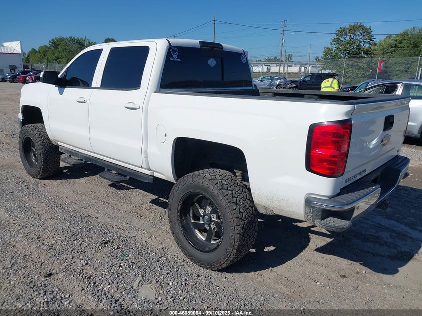 Vin: 3gcukrec1fg249205, lot: 46588671, chevrolet silverado k1500 lt 20153