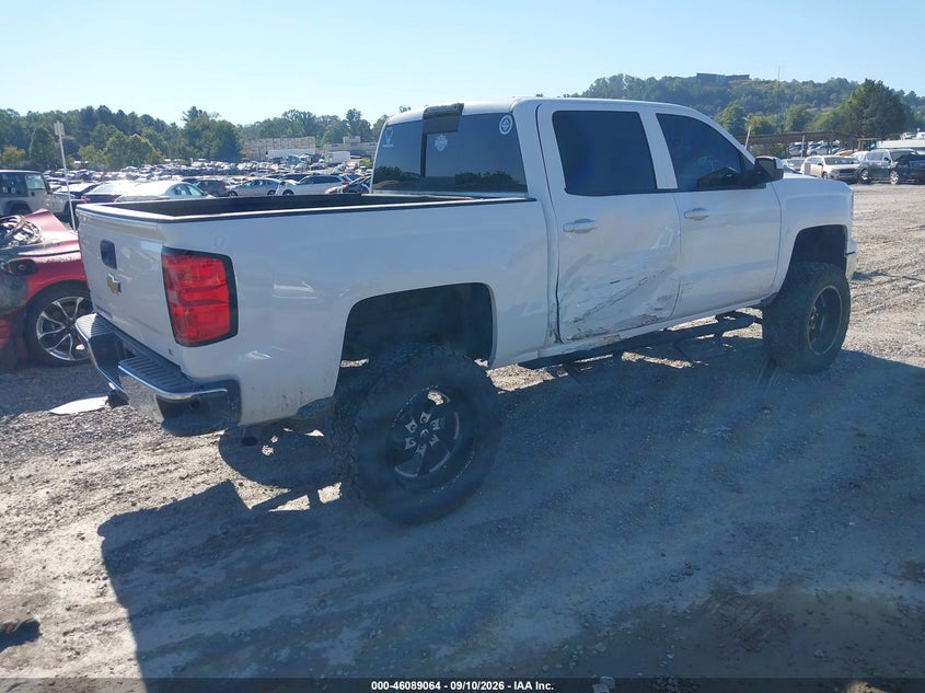 Vin: 3gcukrec1fg249205, lot: 46588671, chevrolet silverado k1500 lt 20154