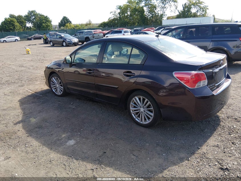 2013 SUBARU IMPREZA auction photo 3