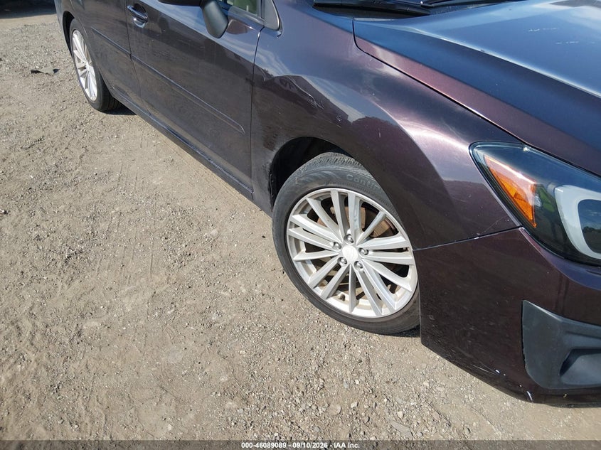 2013 SUBARU IMPREZA auction photo 6