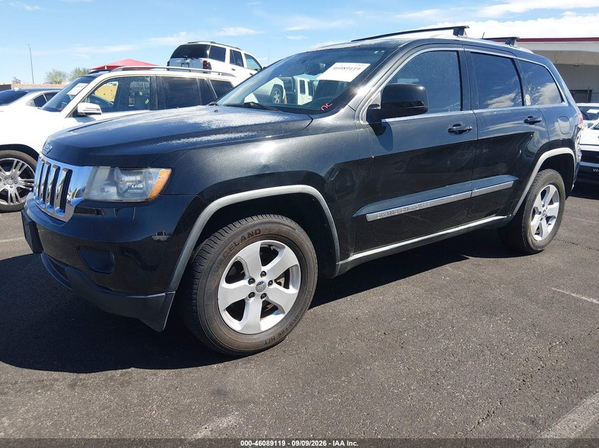 2012 Jeep Grand Cherokee Laredo, Обычный износ, IAAI, VIN 1C4RJEAG6CC202048 — фото 2