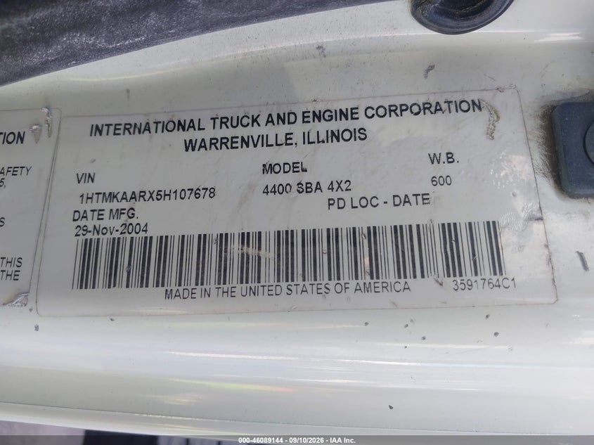 2005 INTERNATIONAL 4000 auction photo 8