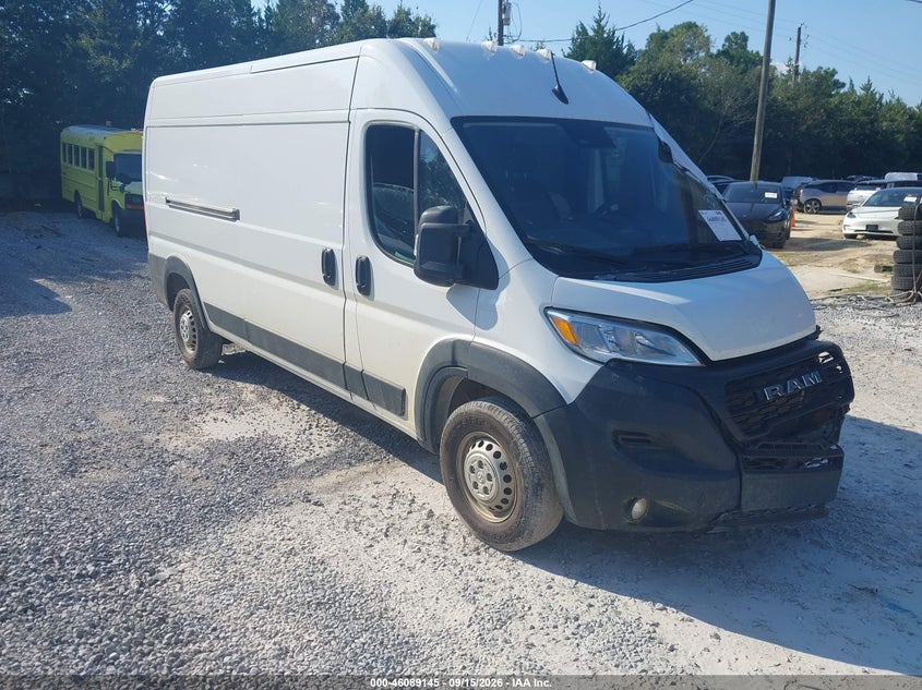 Vin: 3c6mrvhg1se548970, lot: 46588752, ram promaster 3500 tradesman high roof 159 wb w/pass seat 2025 img_1