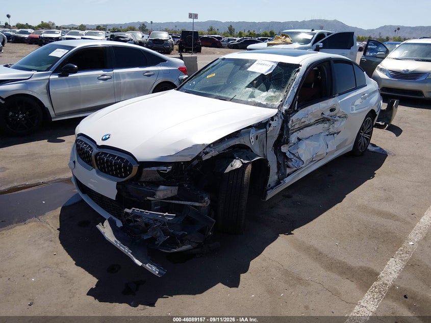Vin: wba5u7c0xla234205, lot: 46588764, bmw m340i 20202