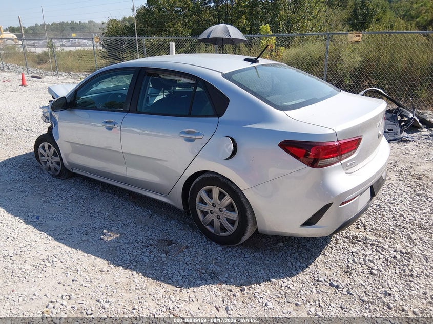Vin: 3kpa24ad6pe619517, lot: 46588766, kia rio lx 20233