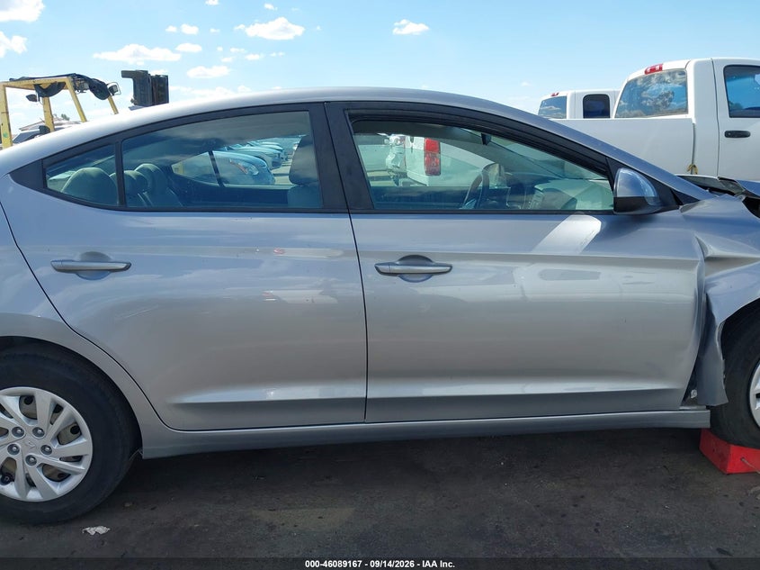 HYUNDAI ELANTRA 2017 VIN 5NPD74LF2HH205662