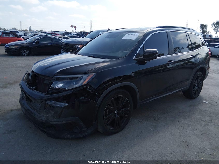 Vin: 5fnyf5h27mb009144, lot: 46588799, honda pilot 2wd special edition 20212