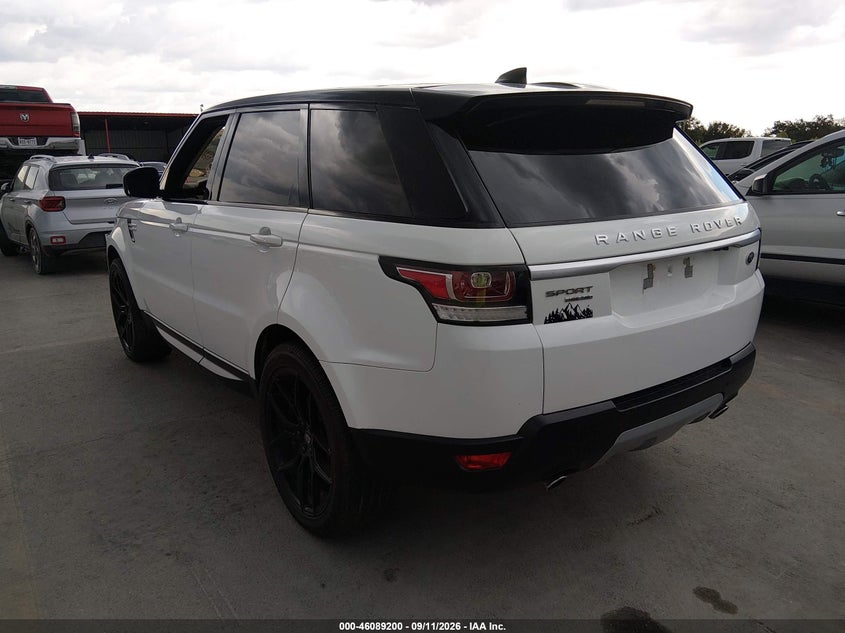 2017 LAND ROVER RANGE ROVER SPORT auction photo 3