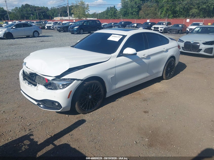Vin: wba4j3c59kbl10921, lot: 46588836, bmw 430i gran coupe xdrive 20192