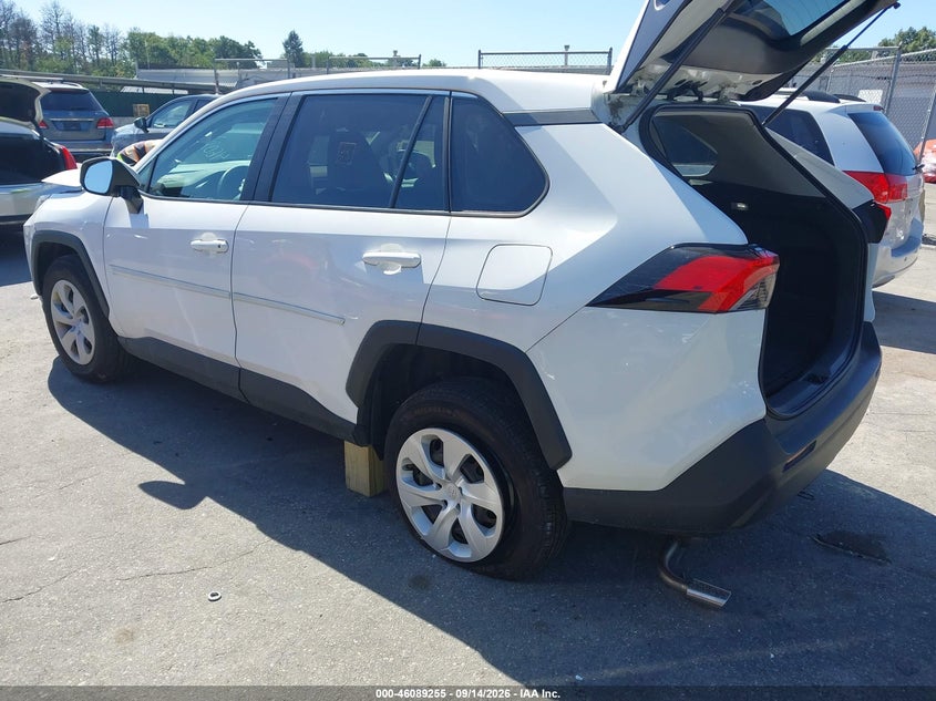 Vin: 2t3g1rfv7rw490383, lot: 46588862, toyota rav4 le 20243