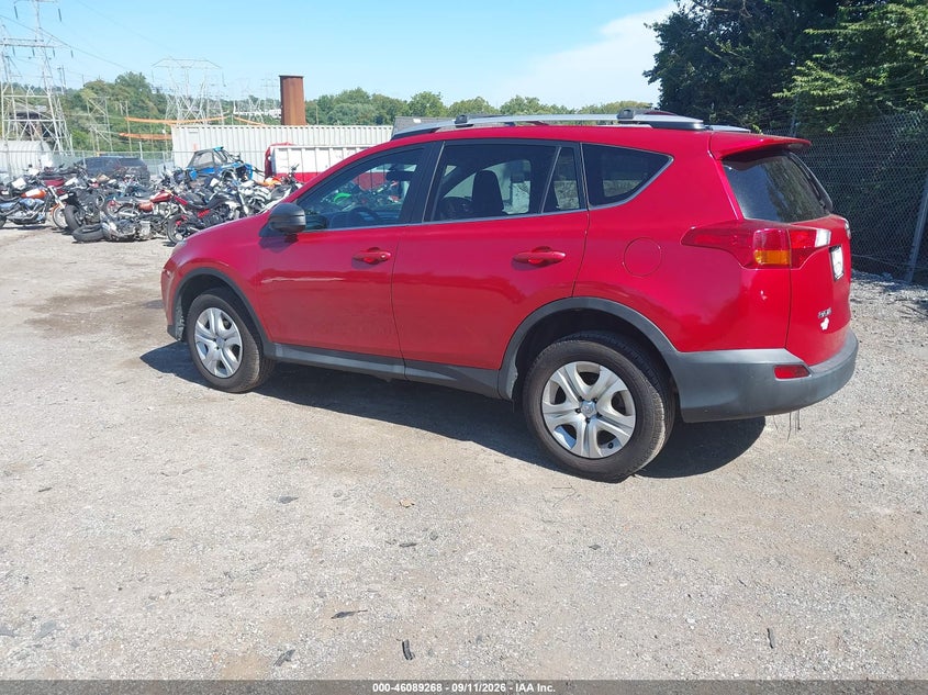 Vin: 2t3zfrev9ew110160, lot: 46588876, toyota rav4 le 20143