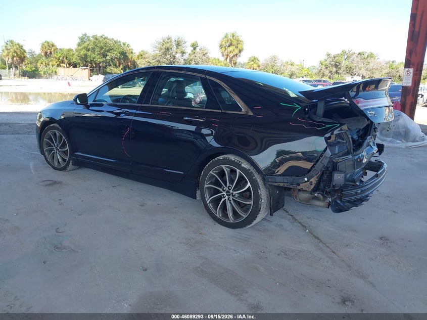 2019 LINCOLN MKZ auction photo 3