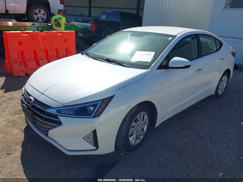Vin: 5npd74lf4kh453483, lot: 46588909, hyundai elantra se 20192