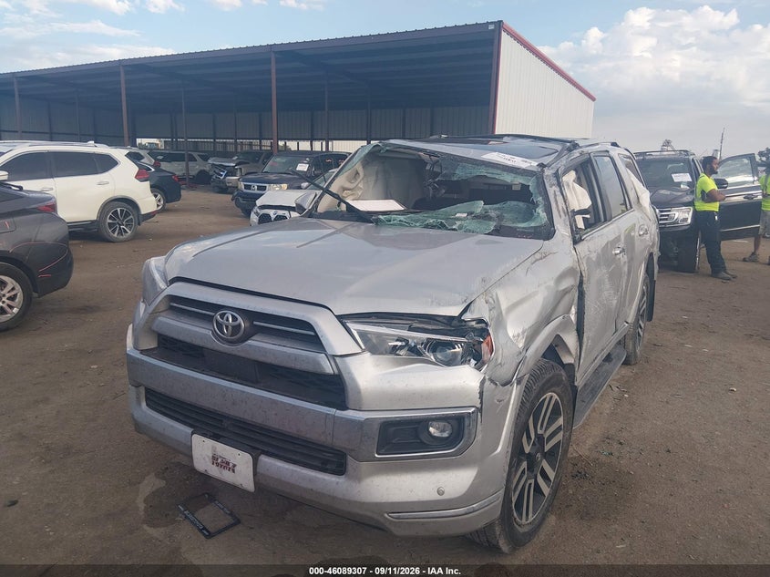 Vin: jteku5jrxr6235650, lot: 46588914, toyota 4runner limited 20242