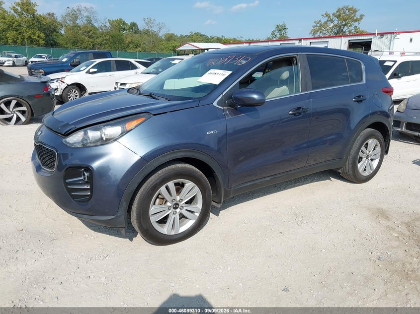 2017 KIA SPORTAGE SPORT UTILITY VEHICLE 2.4L I-4 DI, DOHC, VVT, 181HP
